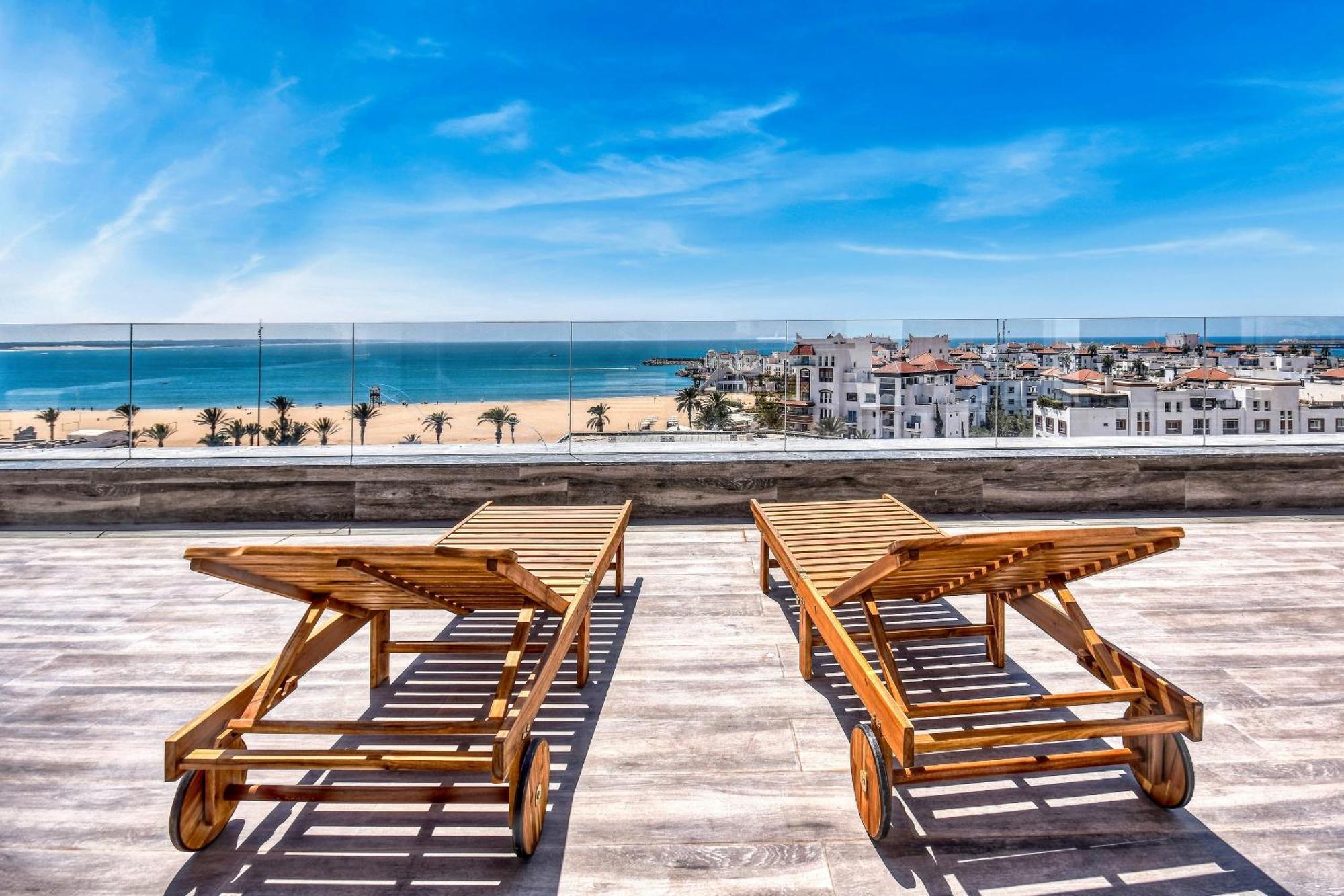 Luxury Seafront Appartement 6-7P Агадір Екстер'єр фото