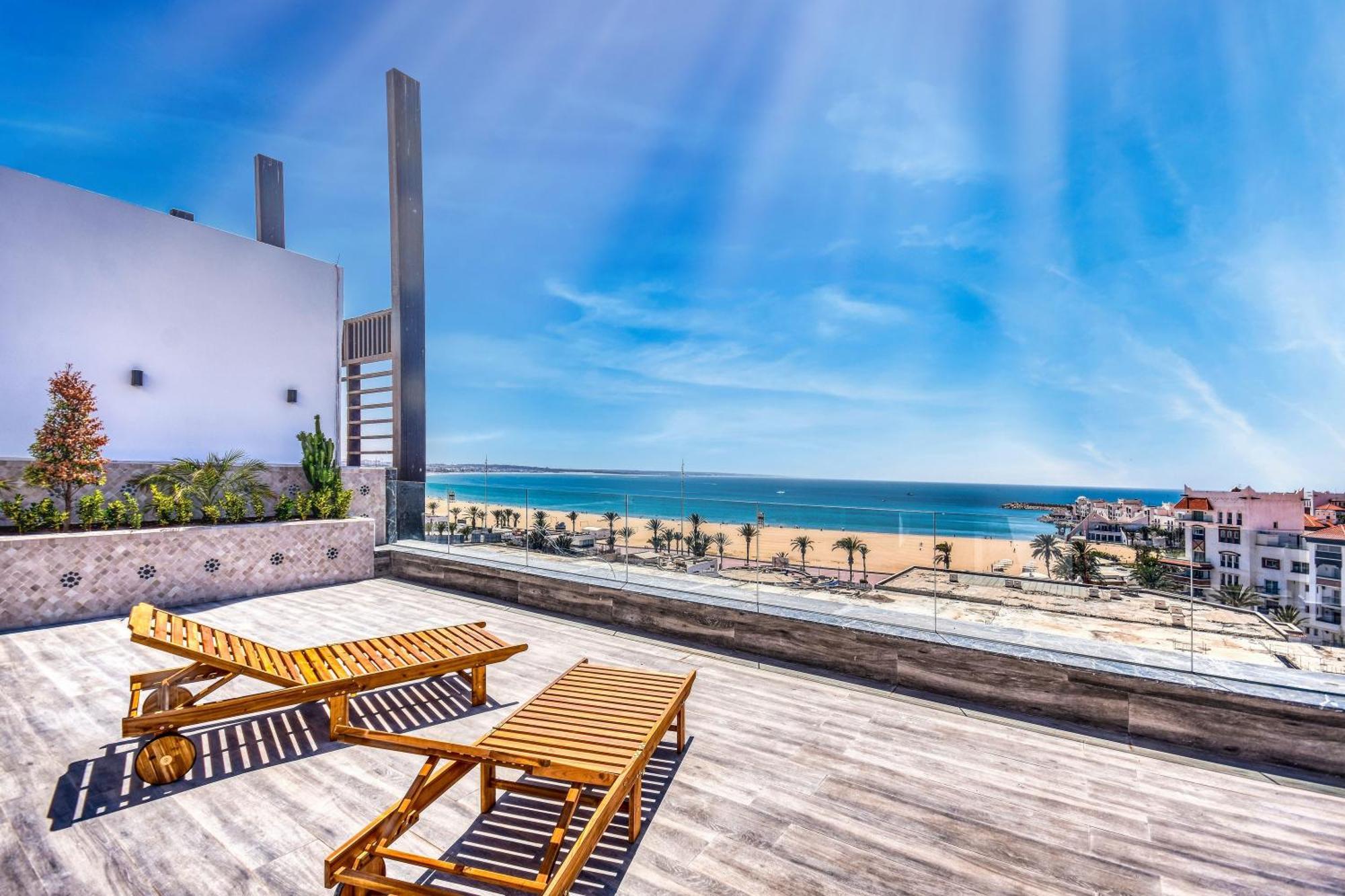 Luxury Seafront Appartement 6-7P Агадір Екстер'єр фото